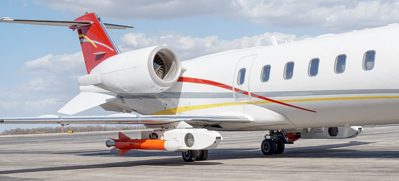 Avcon Receives FAA Approval for Lear 60 Underwing Sensors, Pods and Target Reeling Machine